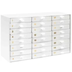 Adventskalender Box, 24 Schubladen zum selber Befüllen