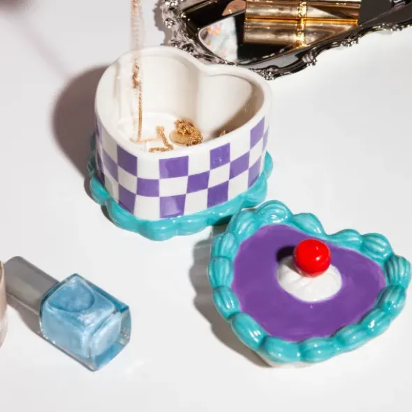 Aufbewahrungsdose Sweetie Herztorte - Keramik