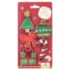 Ausstechformen Set WEIHNACHTEN 5-teilig, Edelstahl