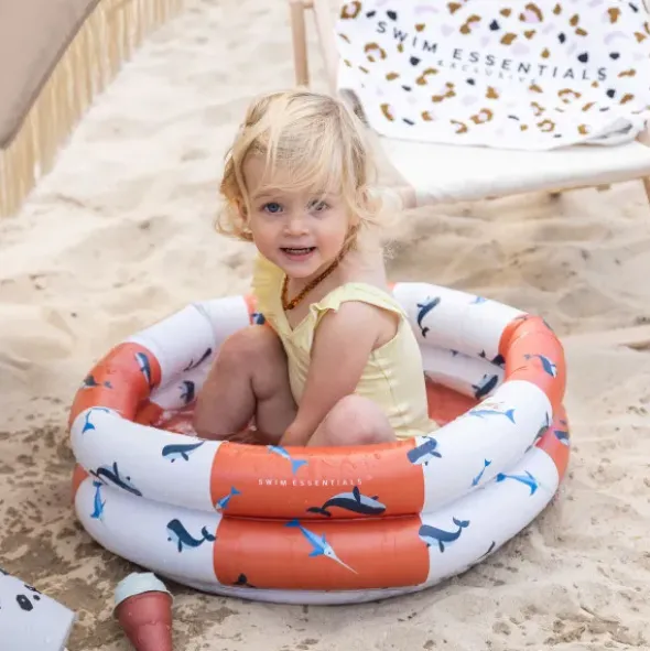 Baby Pool mini WHALE 60 cm – Planschbecken mit Wal-Motiv