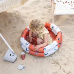 Baby Pool mini WHALE 60 cm – Planschbecken mit Wal-Motiv