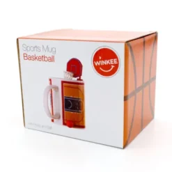 Basketball Tasse mit Korb und Ball