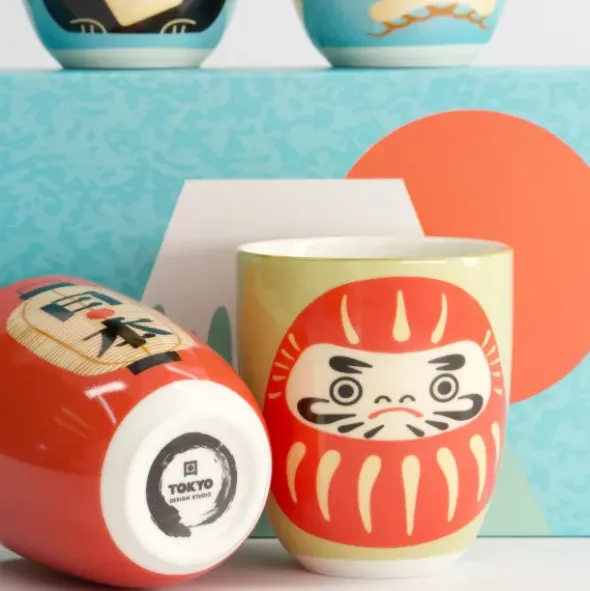 Becherset Japan 4-teilig in Geschenkbox