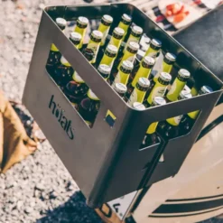 BEER BOX - Feuerkorb, Getränkekiste, Grill, Hocker ...