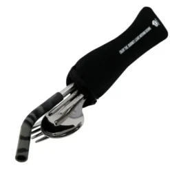 Besteck-Set inkl. Strohhalm im Neopren-Etui