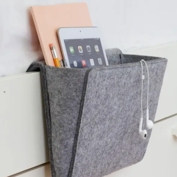 Betttasche / Ablagefach - Organizer Bedside Pocket, grau