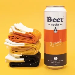 Bier Socken in der Dose, BEER SOCKS - 3er Set