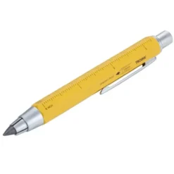 Bleistift Construction ZIMMERMANN 5,6 mit Lineal, gelb