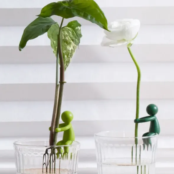Blumenhalter & Anzucht-Helfer LEAFRIEND 3er Set