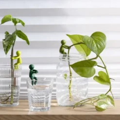 Blumenhalter & Anzucht-Helfer LEAFRIEND 3er Set