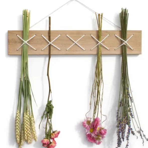 Blumen- / Kräutertrockner CrissCross - Holzleiste Eiche