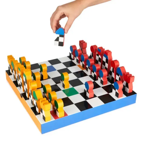 Brettspiel HEY CHESS - Schachspiel bunt