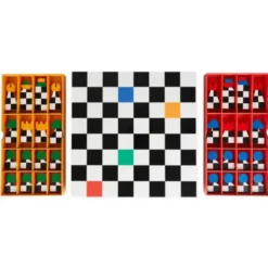 Brettspiel HEY CHESS - Schachspiel bunt