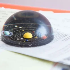 Briefbeschwerer Planeten PLANETARIUM - Glas rund