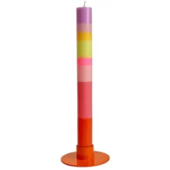 Bunte Stabkerze Für dich da – Zu jeder Zeit