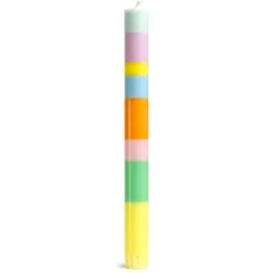 Bunte Stabkerze FÜR DICH – Ein Mitbrignsel