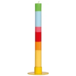 Bunte Stabkerze Zuversicht - Du kannst das