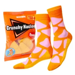 Crunchy Nachos TEX-MEX Socks - Nachos Socken TEX-MEX