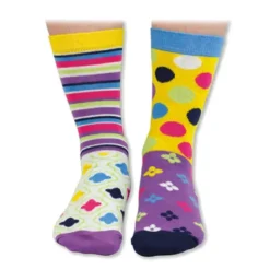 Damensocken Geschenkbox THANK YOU - 6 Socken, Gr. 37-42