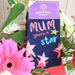 Damensocken MUM YOU`RE A STAR - Sockenpaar Gr. 37-42