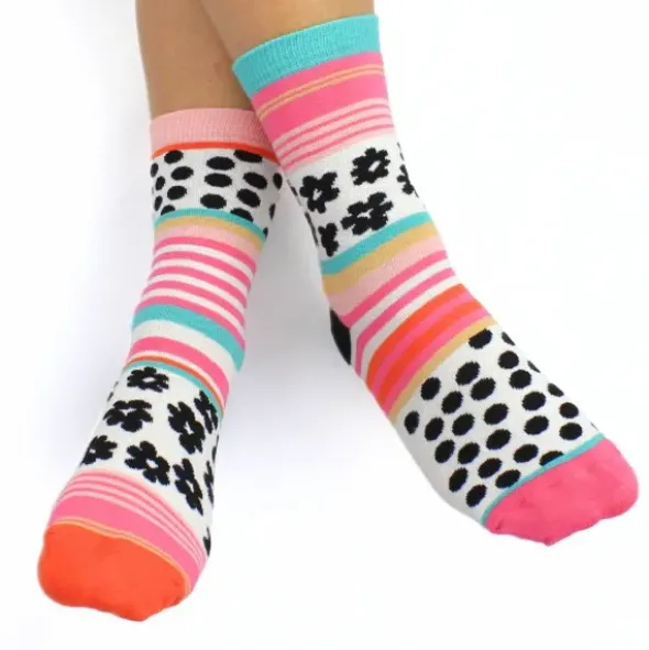 Damensocken NICOLA bunte Socken Gr. 37-42