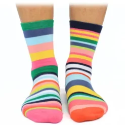 Damensocken SARAH bunte Ringel-Socken Gr. 37-42