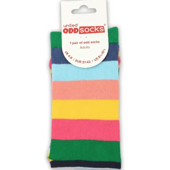 Damensocken SARAH bunte Ringel-Socken Gr. 37-42