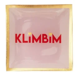 Dekoteller für Schmuck & Schlüssel KLIMBIM – eckiger Glasteller