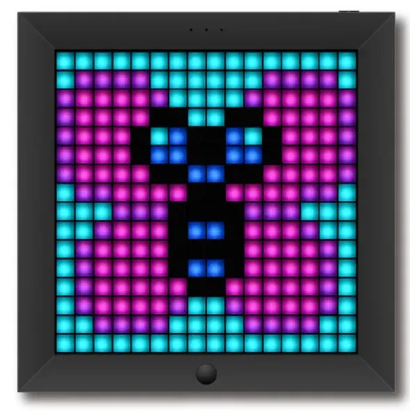 DIVOOM PIXOO - Digitaler Bilderrahmen mit Pixel Design zum Selbstgestalten