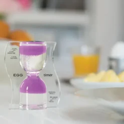 Eieruhr Sanduhr / EGG Timer, purple