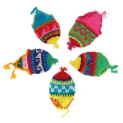 Eierwärmer MÜTZE gestrickt - bunt (handmade)