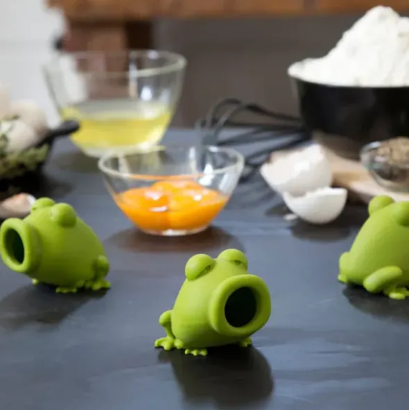 Eigelbtrenner Yolk Frog