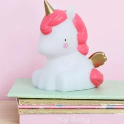 Einhornlampe Little Light Gold Unicorn - LED (batteriebetrieb)