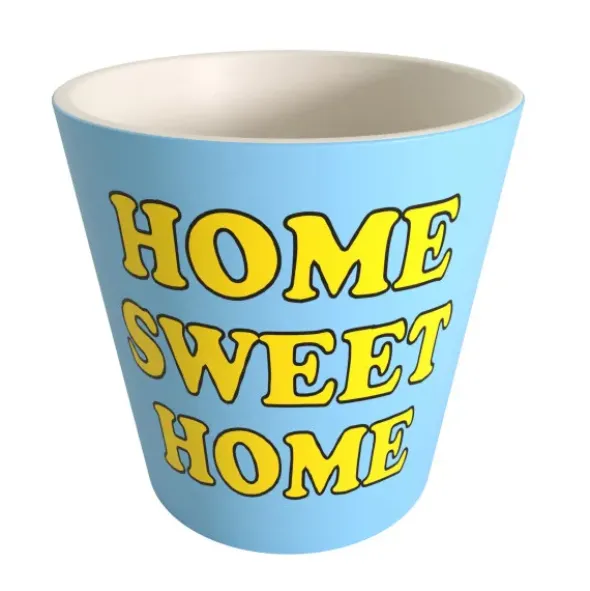 Espressotasse Snoopy aus Kunststoff - Peanuts Espressobecher Home sweet home