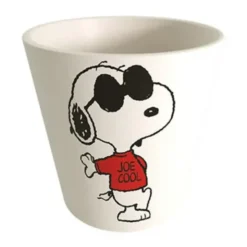 Espressotasse Snoopy aus Kunststoff - Peanuts Espressobecher Stay Cool