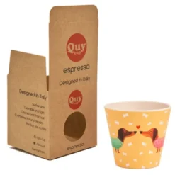 Espressotasse verliebte Dackel aus Kunststoff - Espressobecher mit Dackelmotiv