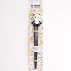 Essstäbchen für Kinder mit Haltehilfe, Pandabär