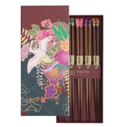 Ess-Stäbchen Geschenkset 5 Paar - Japan Flower