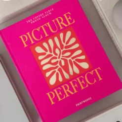 Exklusives Fotoalbum PICTURE PERFECT - Buch mit Stoffbezug + 30 Seiten