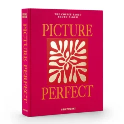 Exklusives Fotoalbum PICTURE PERFECT - Buch mit Stoffbezug + 30 Seiten