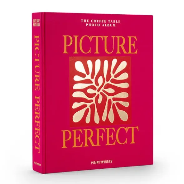 Exklusives Fotoalbum PICTURE PERFECT - Buch mit Stoffbezug + 30 Seiten