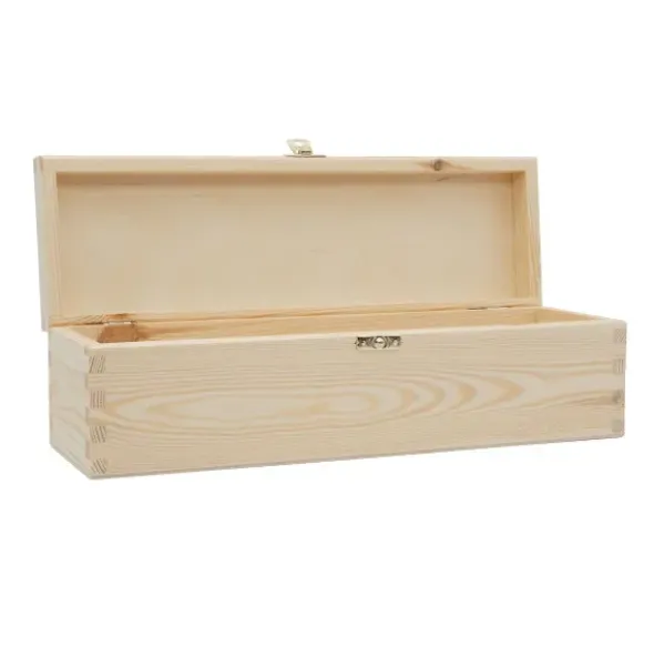 Flaschenverpackung Geschenkkiste Holz, Merry Christmas + Gravur