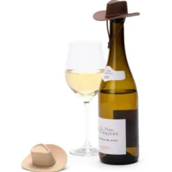 Flaschenverschluss Cowboyhut 2er Set – Flaschenstopfen HOWDY