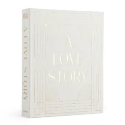 Fotoalbum Hochzeit A LOVE STORY - Buch mit Stoffbezug + 30 Seiten