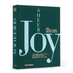 Fotoalbum SHEER JOY - Buch mit Stoffbezug + 30 Seiten