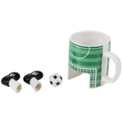 Fußball Tasse mit Fingerspiel