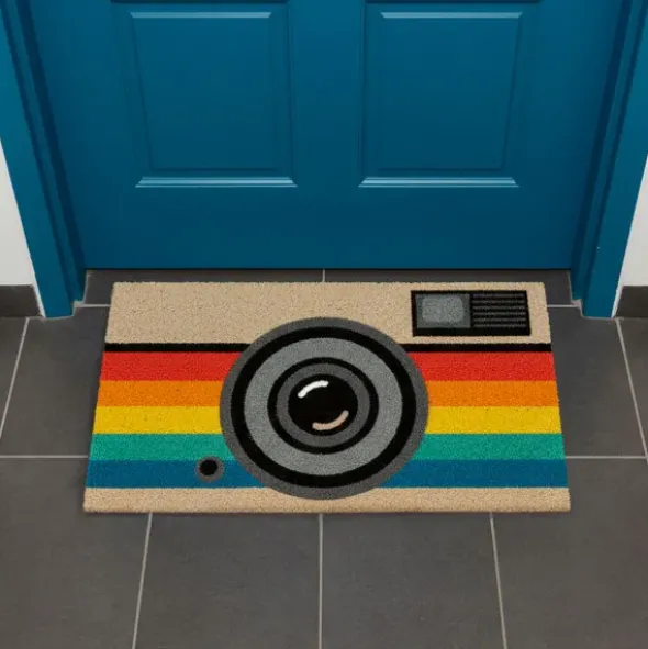Fußmatte Kokos 70 x 40 cm - Kamera