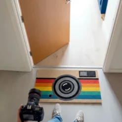 Fußmatte Kokos 70 x 40 cm - Kamera
