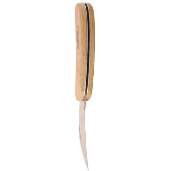 Gartenmesser mit Holzgriff, Gartenhippe