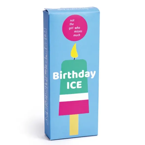 Geburtstagskerze BIRTHDAY ICE